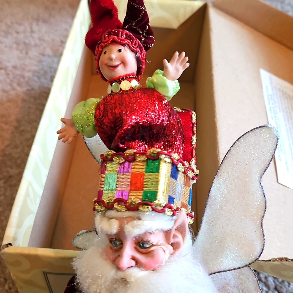 Christmas Present Fairy Figurine Mark Roberts - Picture 3 of 6